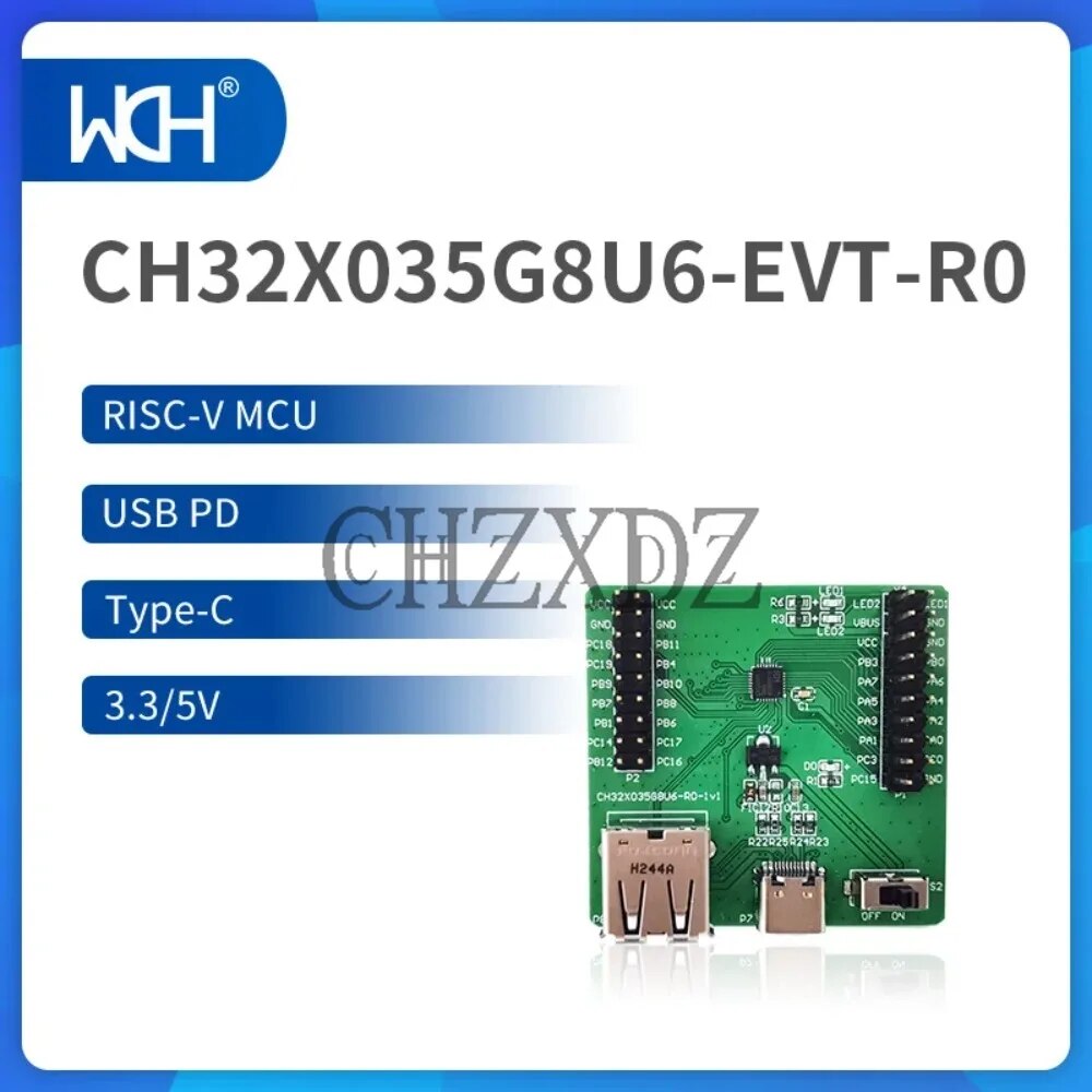 RISC-V USB PD MCU ⺻  , CH32X035, Ʈ 2 